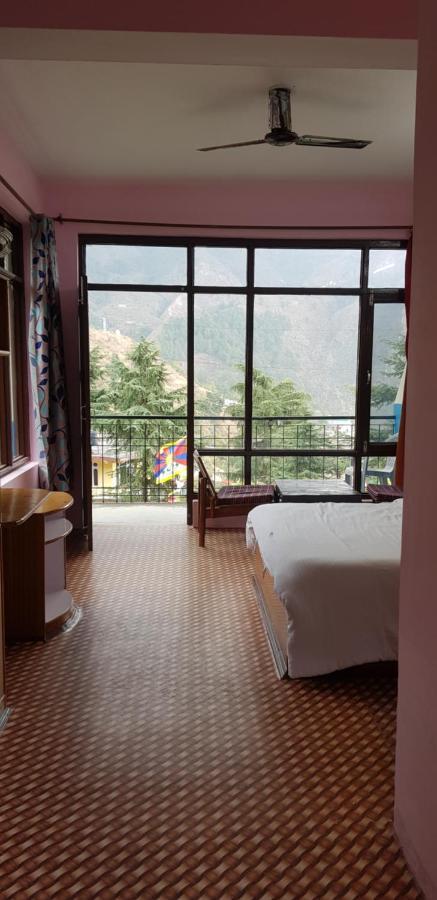 マクロード・ガンジ Tibet Worldホステル エクステリア 写真